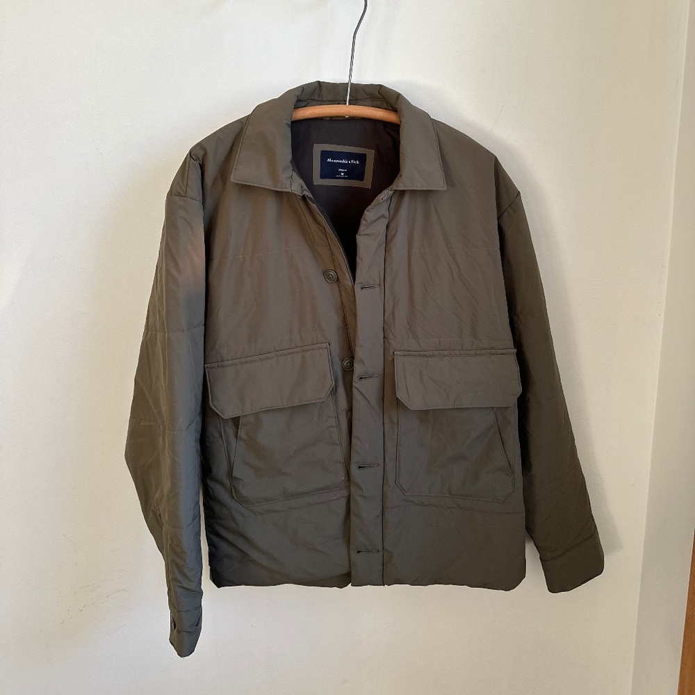 Men’s Abercrombie and Fitch jacket (large)